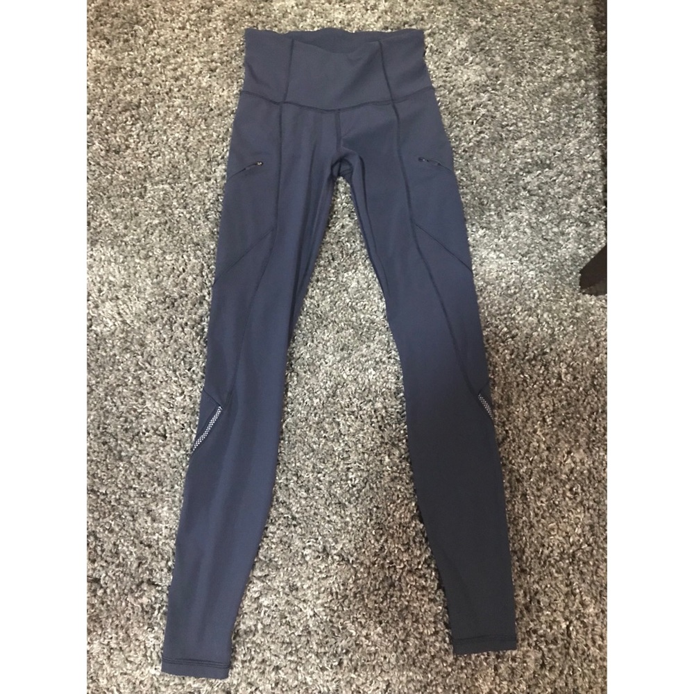 Navy Lululemon leggings size 2
